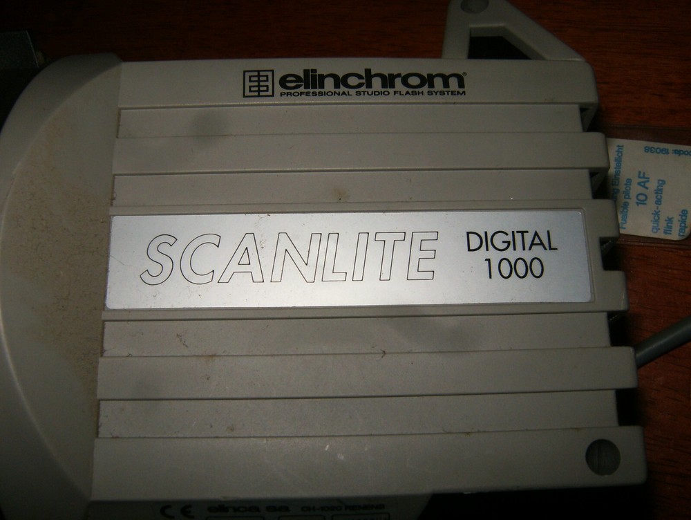 ELINCHROM SCANLITE DIGITAL 1000 120V