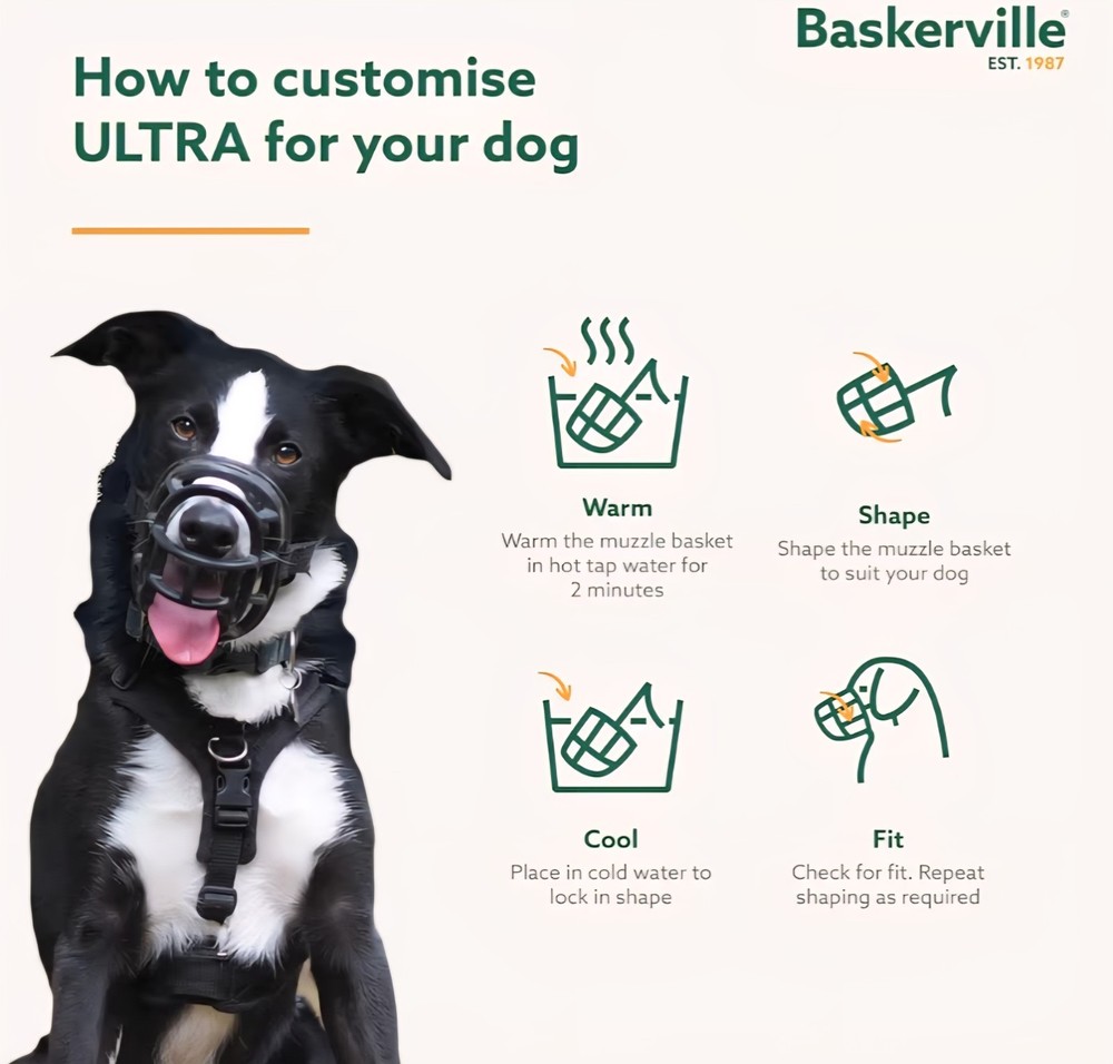 Baskerville Ultra Muzzle Size 5 Black