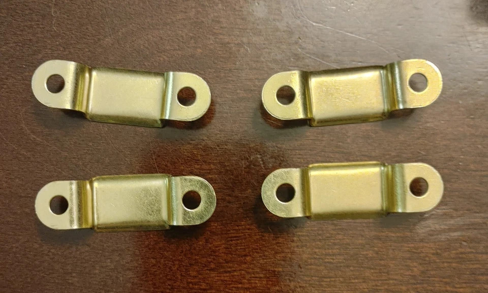 Vintage Antique Steamer Trunk Handle Loop Hardware (4)