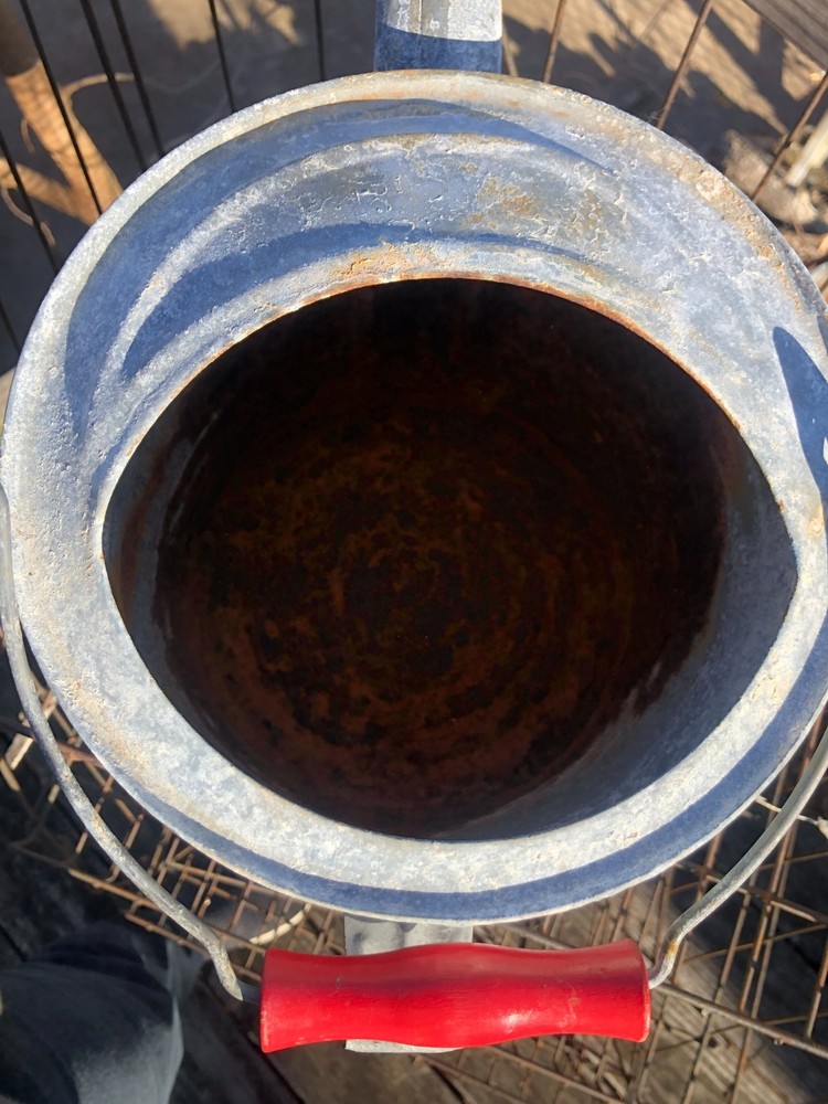 Galvanized Metal Water Can