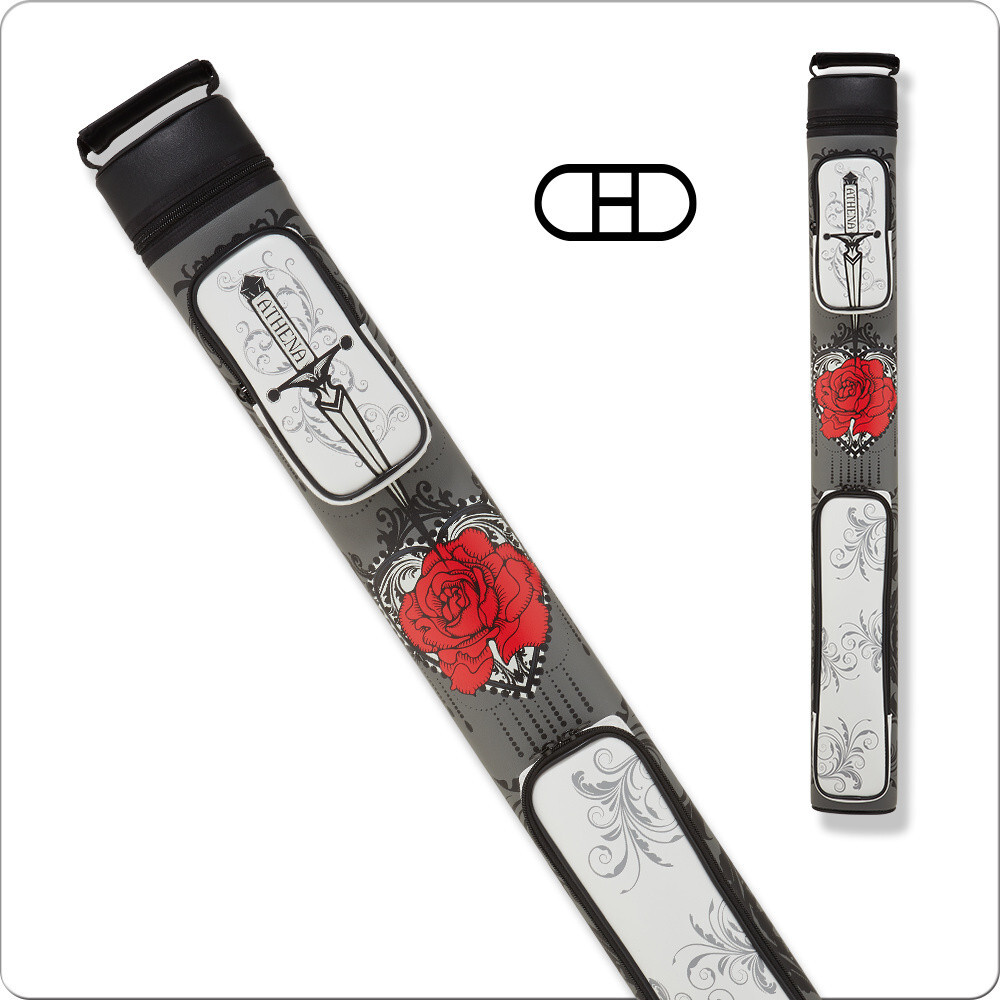 Athena ATHC14 2x2 Hard Pool Cue Case