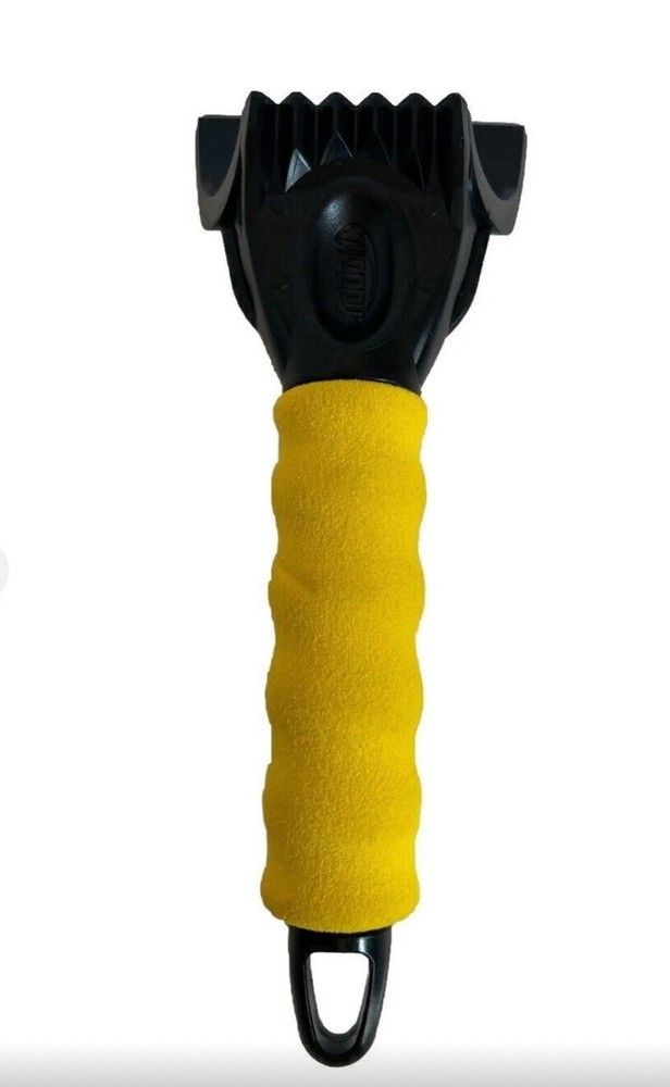 Hopkins Ice Chisel & Ice Scraper Yellow Subzero 2 Function 2 Blade 10"