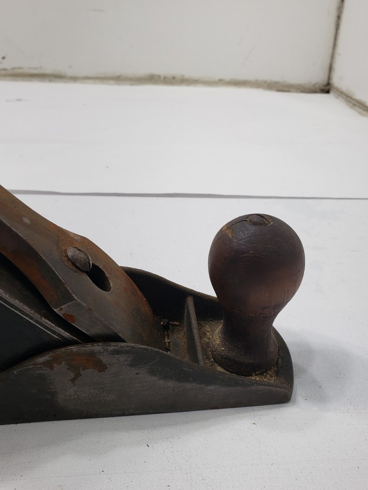 Vintage No. 3 Bench Plane Bailey Pattern Woodworking Tool Complete Iron