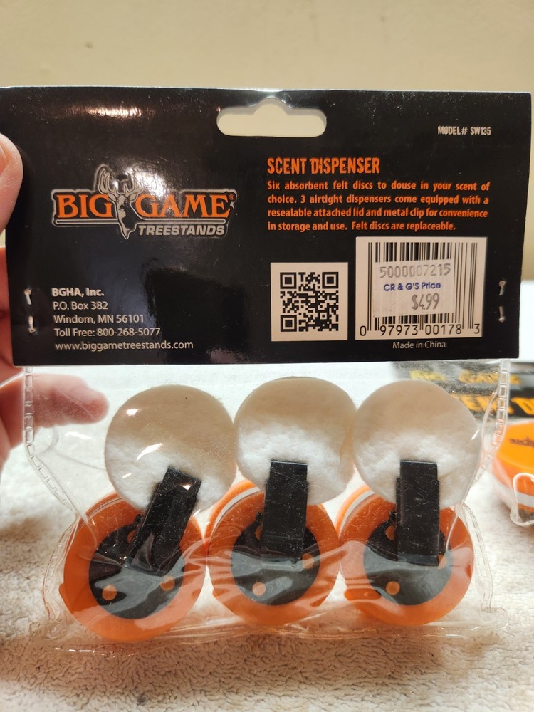 Big Game Treestands ULTIMATE Deer Scent System – Full Accessory Kit