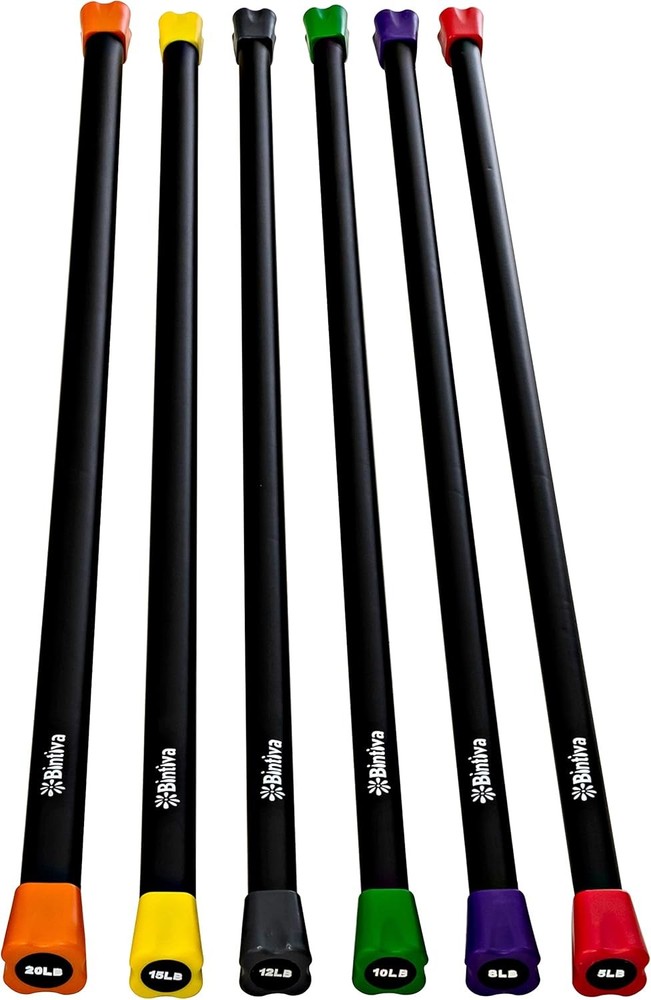 Weighted Bar Set - Weighted Bars for Exercise