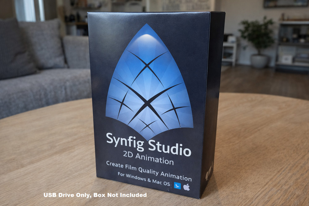 Synfig Studio Professional 2D Animation Software 2026 For Windows & Mac OS USB