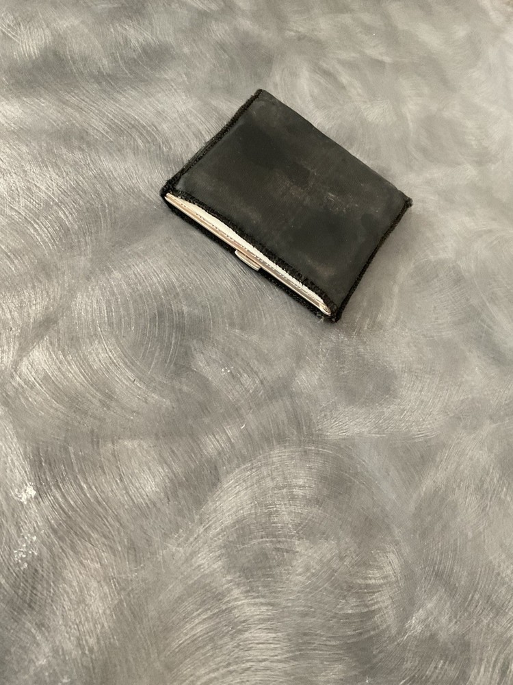 SUPERB SOLID SILVER ENAMEL CIGARETTE CASE WILLIAM SUCKLING B’HAM 1941 101g