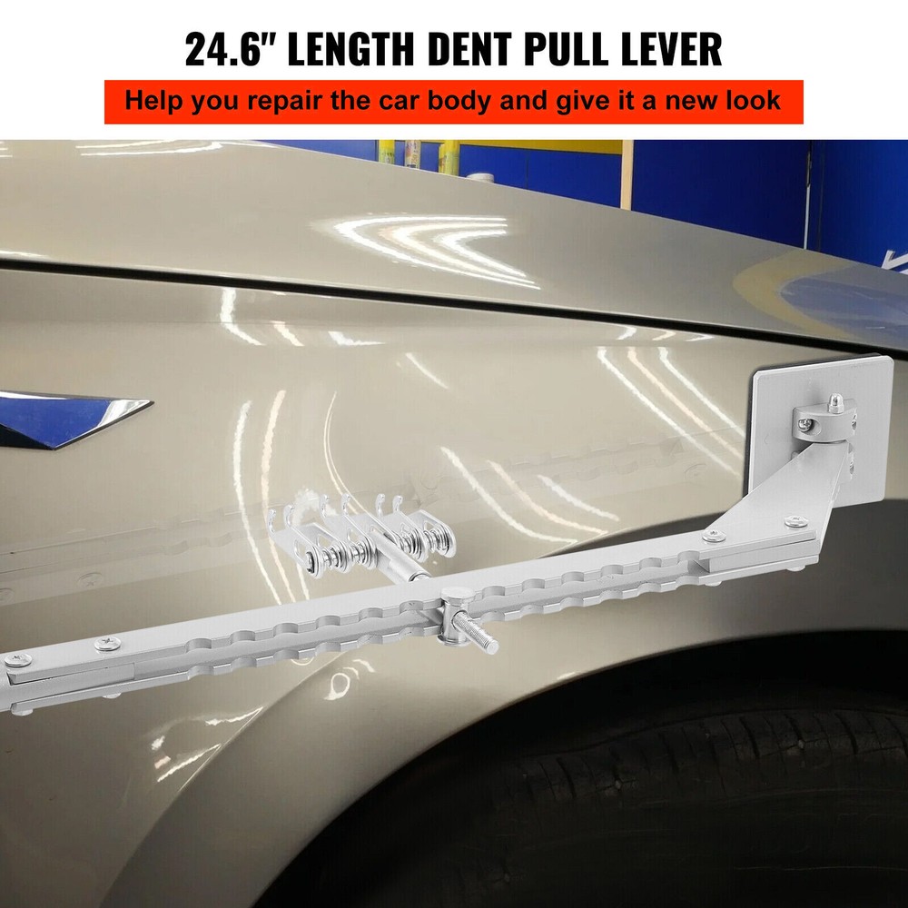 Car Dent Bar Puller Pull Lever Pulling Kit Removal Hammer Repair Auto Body Tool