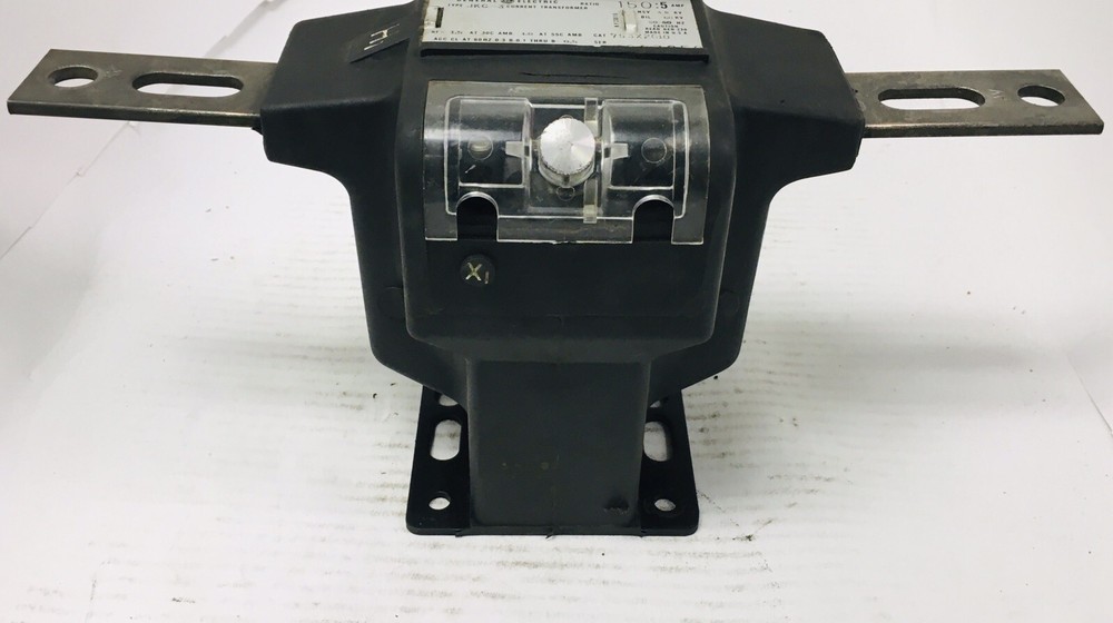 G.E. GENERAL ELECTRIC 753X2G10 CURRENT TRANSFORMER JKC-3 TYPE 150:5 AMP