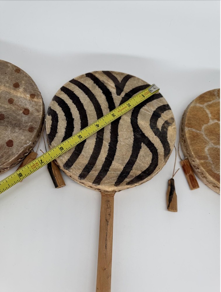 Handcrafted Polynesian Drum – Authentic Tribal Patterns Isla