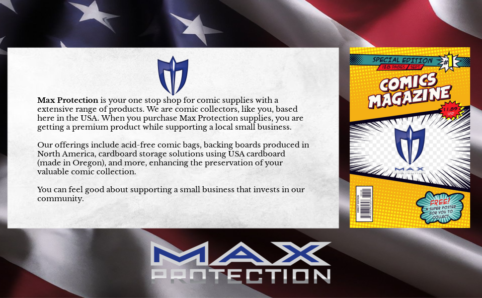 40 Short Comic Storage Boxes NEW Max Pro Brilliant White -150 Comic Book Storage
