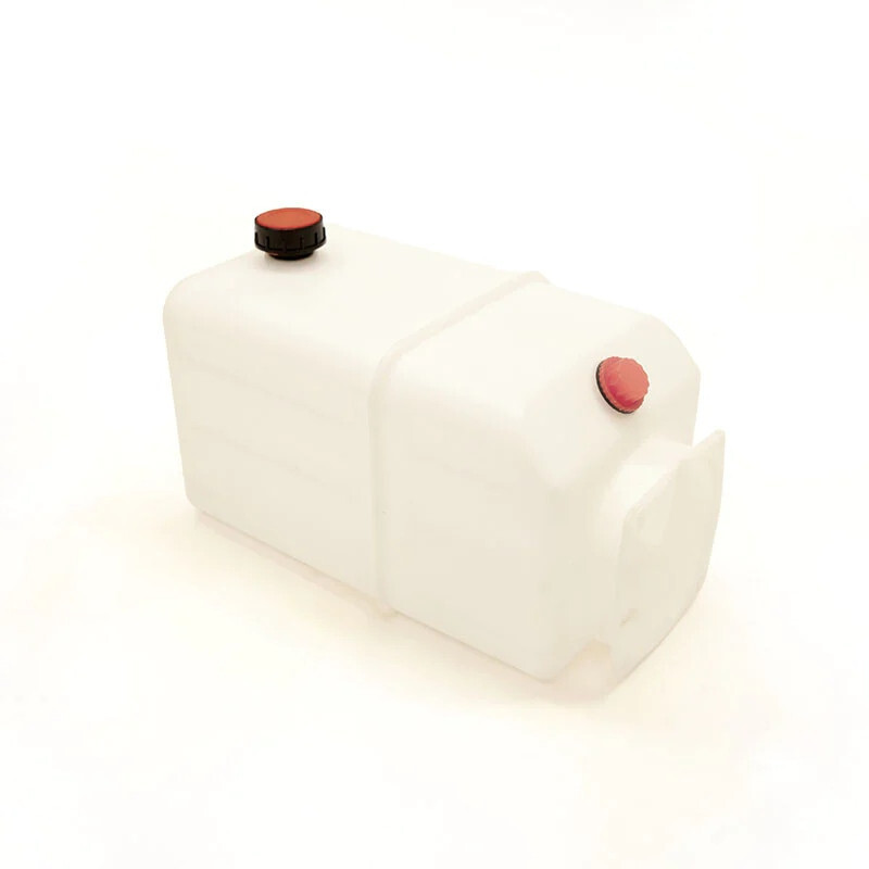 6 Quart Plastic Hydraulic Fluid Reservoir Kit for Dump Trailer