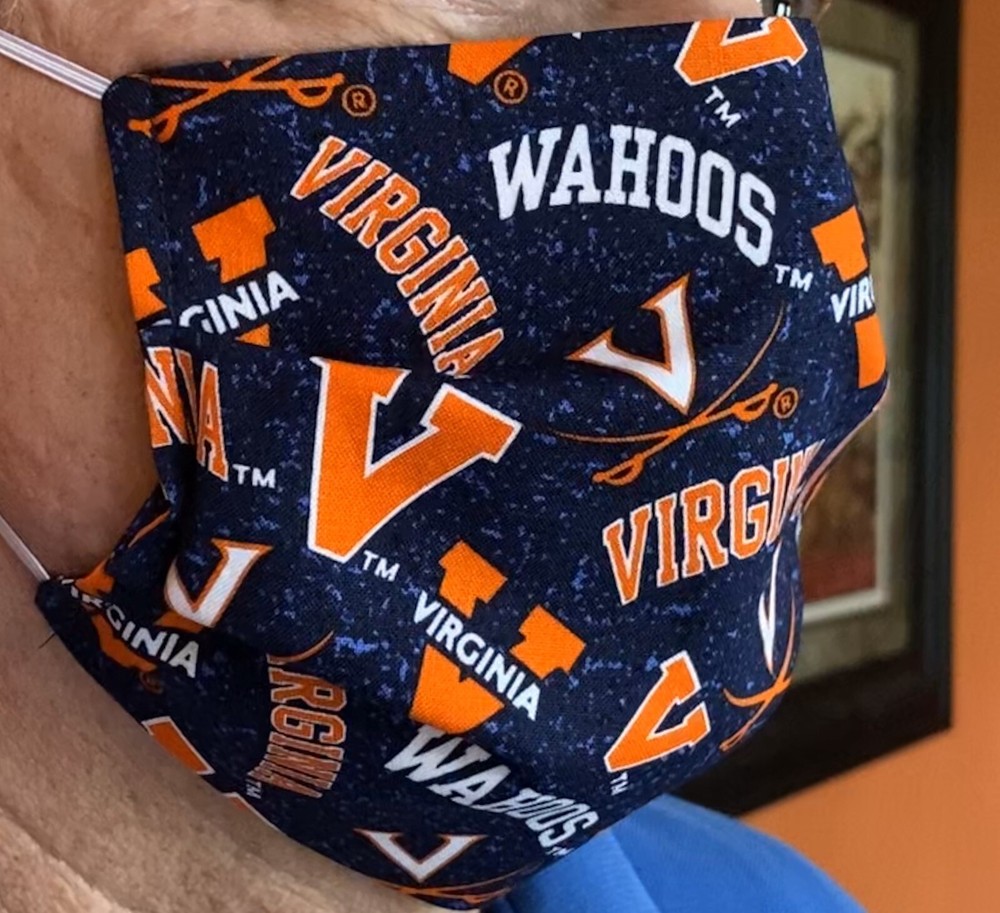 Virginia Cavaliers Face Masks.