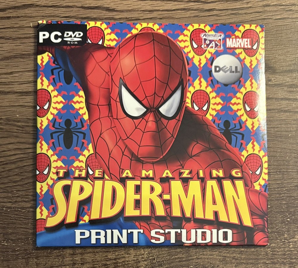 Marvel The Amazing Spiderman Print Studio PC DVD Rom Marvel