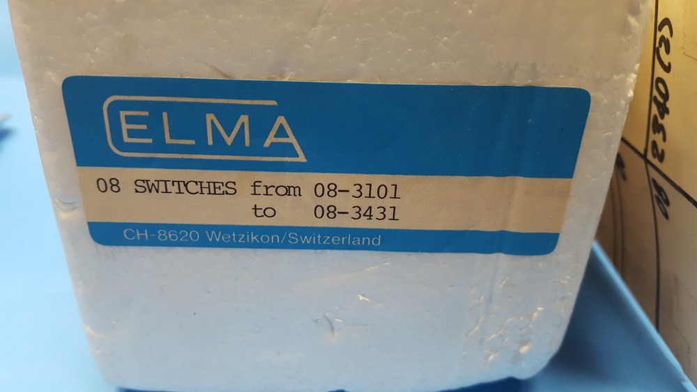 SELECTOR SWITCH, 08-3341, ELMA, Rotary