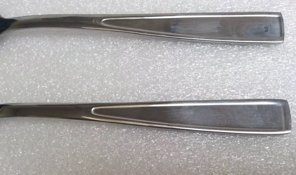 Hampton Silversmiths Stainless Flare Pattern 4 Dinner Forks 7 3/8"