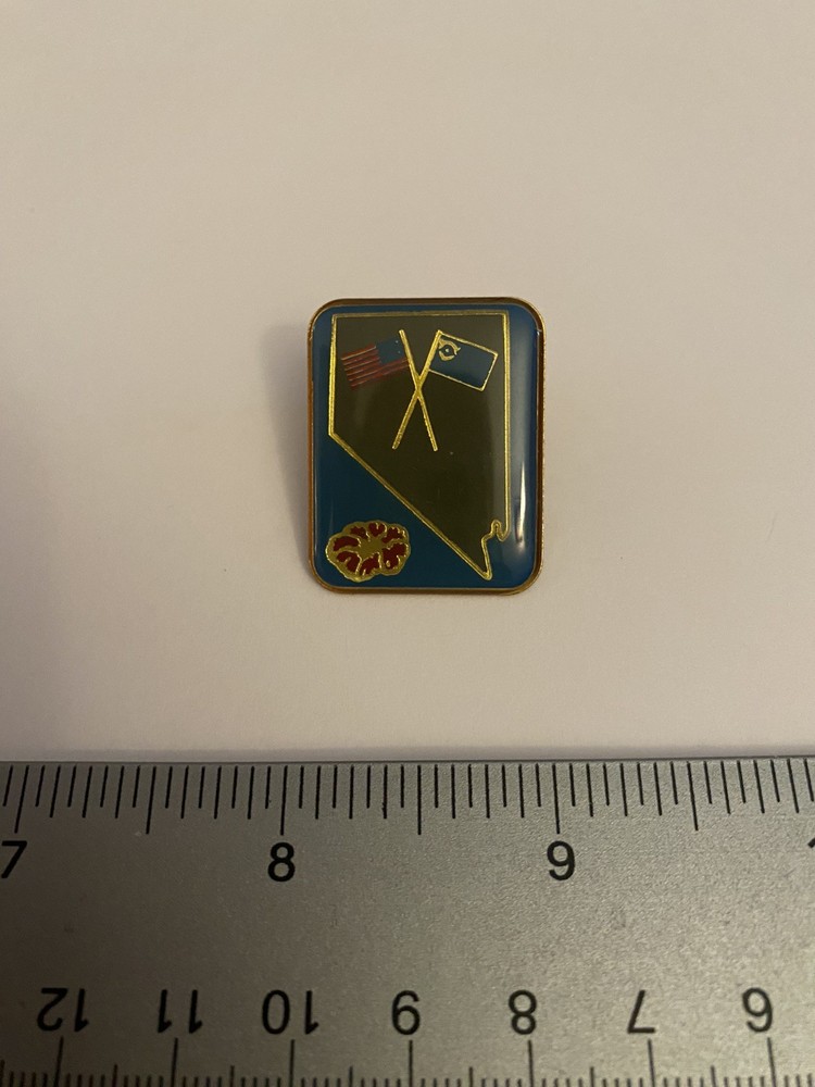 USA Nevada State Flag Lapel Pin P156