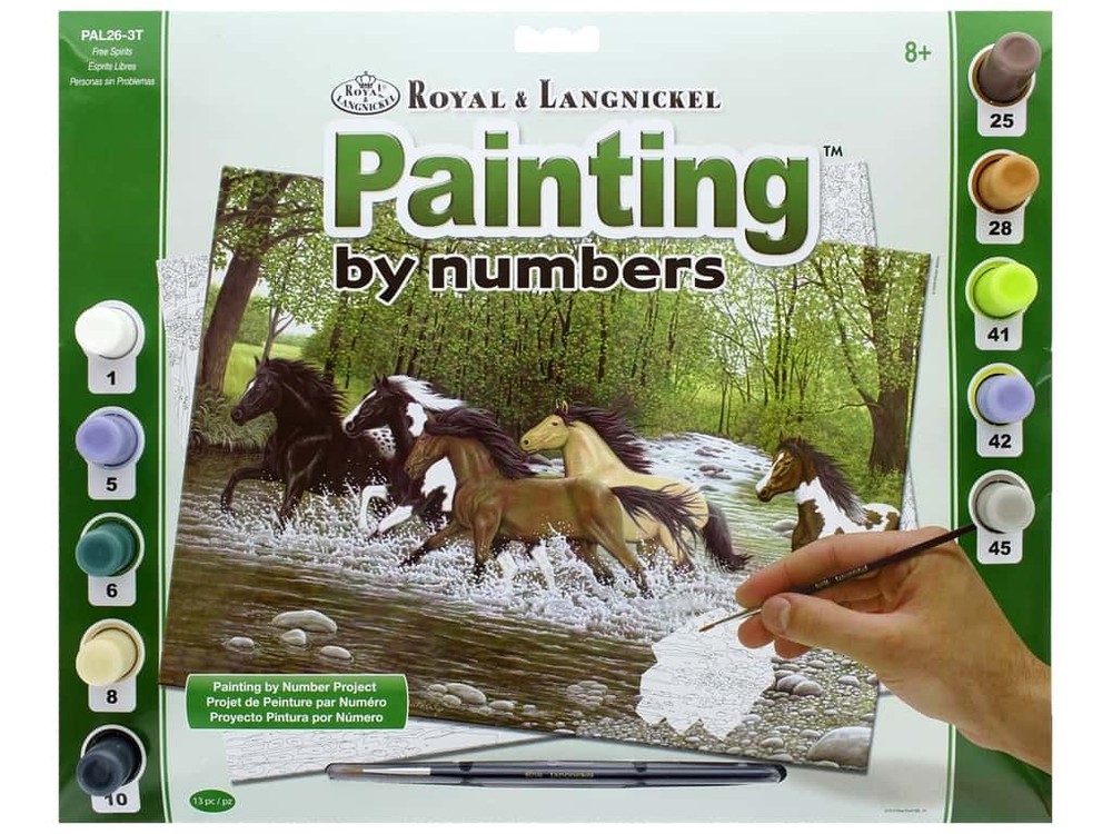 Paint by Number Free Spirits