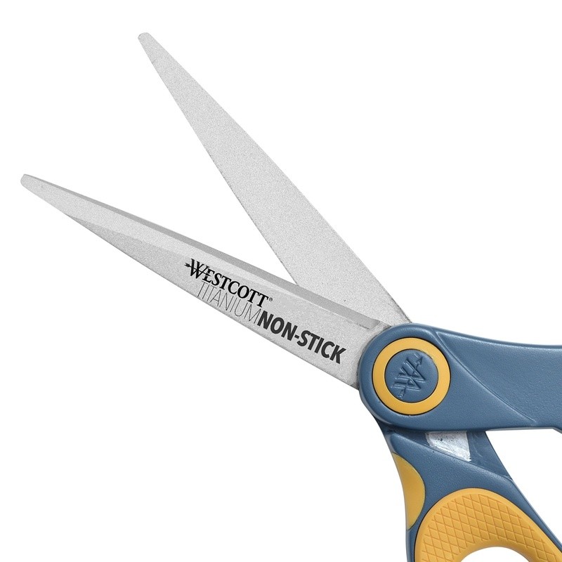 Titanium Bonded Non-Stick Straight Scissors Sharp Cutting Tools Office Crafts US