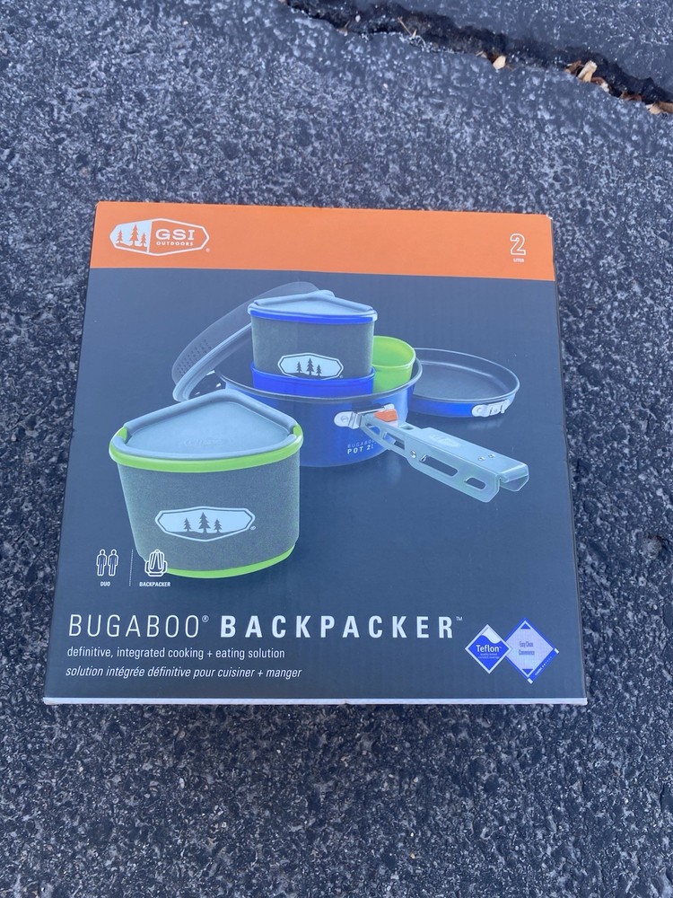 GSI Outdoors Bugaboo Backpacker Nesting Cook Set Superior Backcountry Dishes