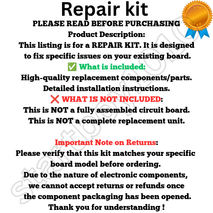 REPAIR SERVICE POWER SUPPLY M60-C3