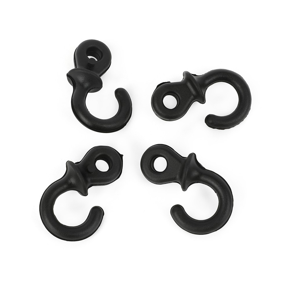 4Pcs Monkey Tail Silencers Bow String Shock Absorber Damper Compound Bow Hunting