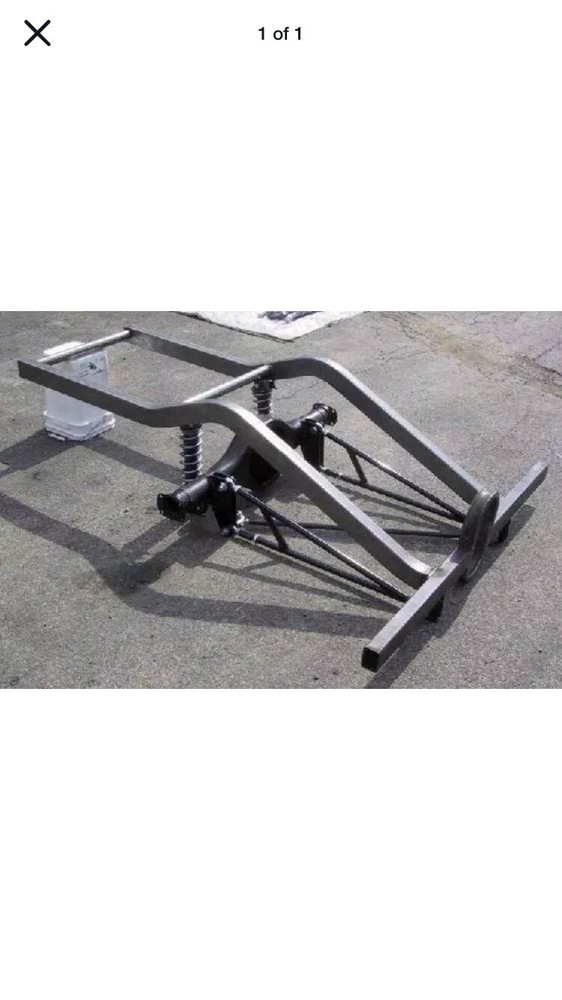 2x3” Ladder Bar 32" Back Half Kit W/QA1 Double Adjustable Shocks