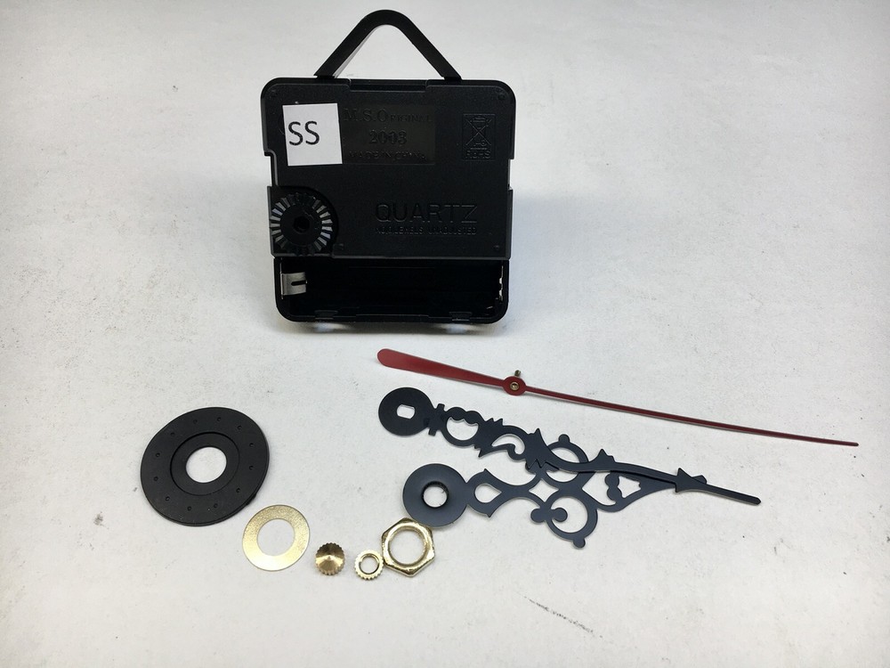 Battery Clock Movement Short Shaft Quiet Continuous Sweep