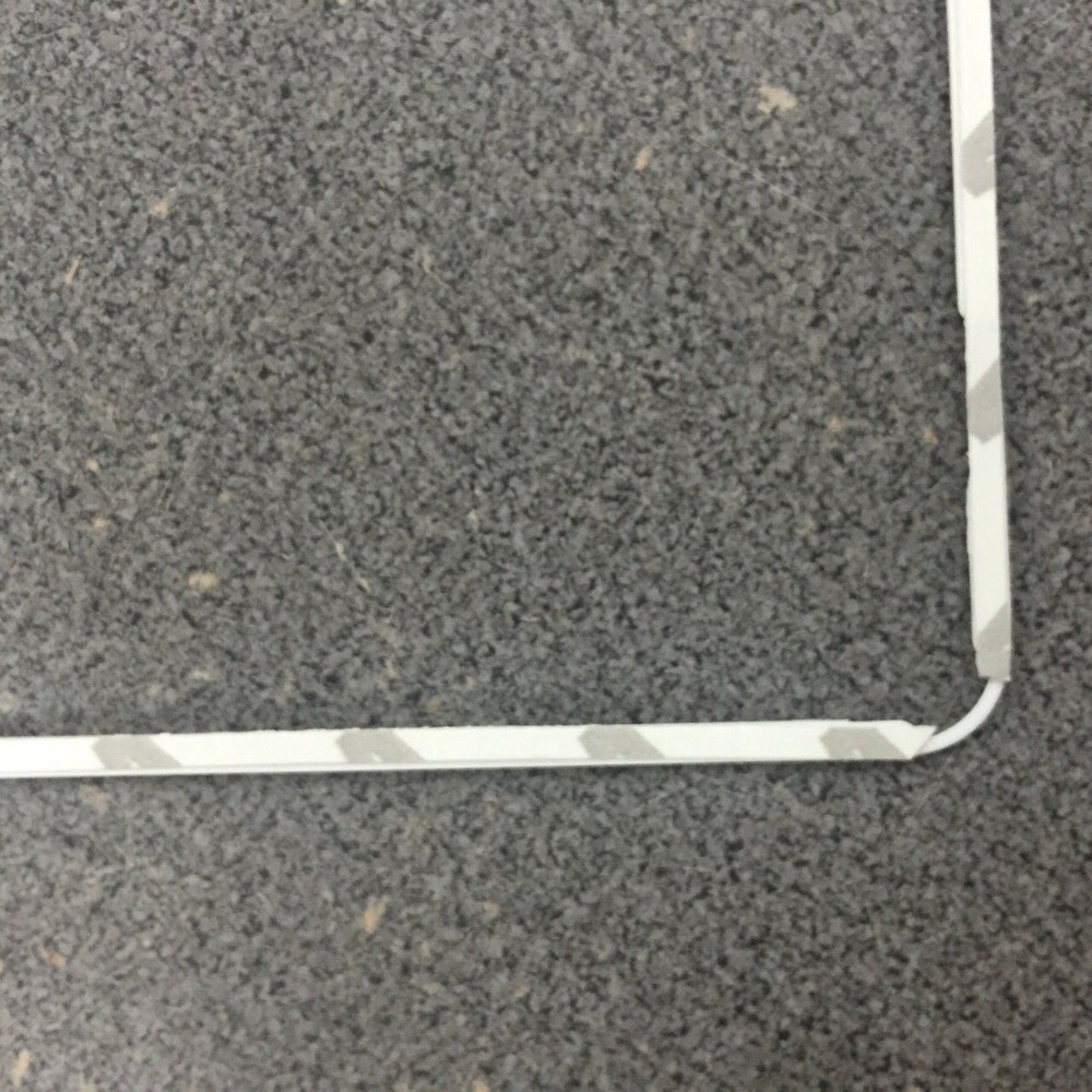 New iPad 2 3 4 Digitizer LCD Screen Bezel Plastic Middle Frame + Adhesive White