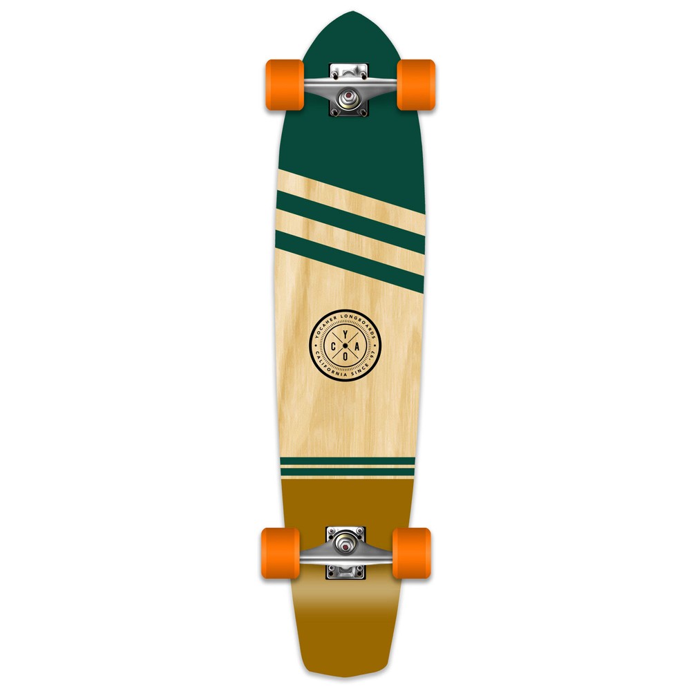 YOCAHER Longboard Complete - Earth Series - Wind
