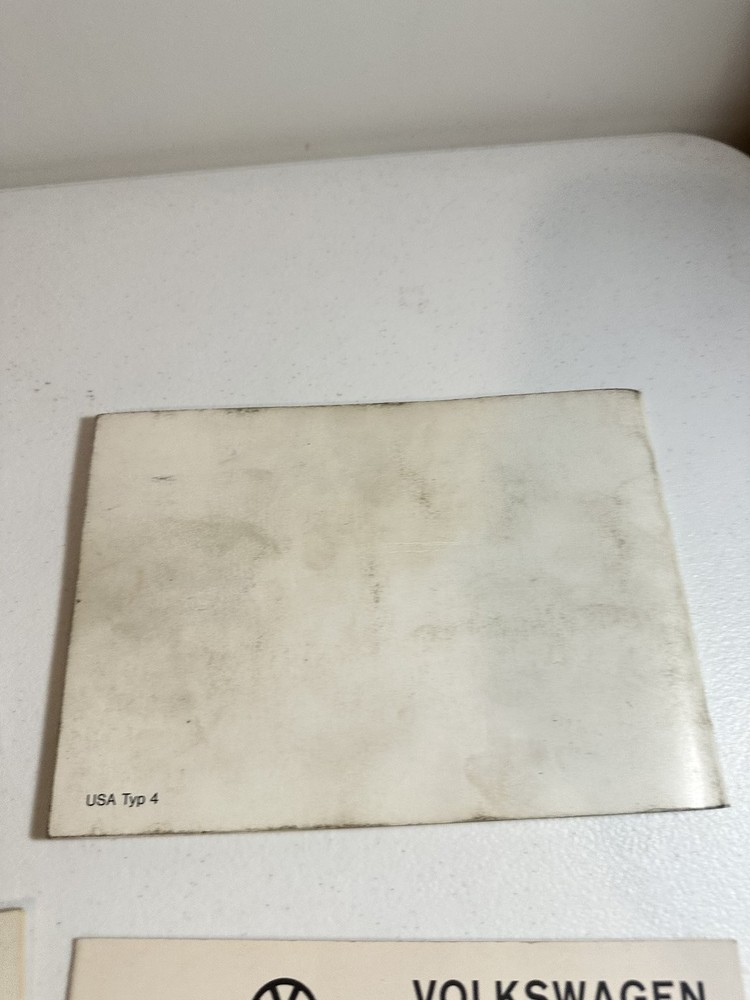 1974 Volkswagen Type 4 Owner's Manual Set
