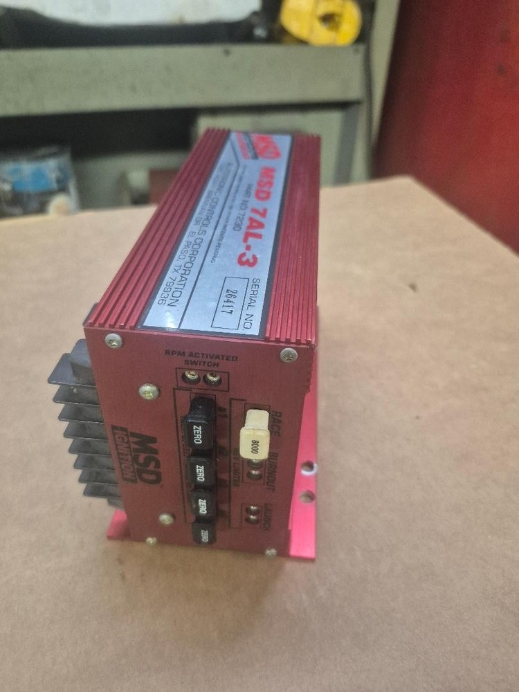 MSD 7AL-3 Ignition Box Used In Good Working Condition