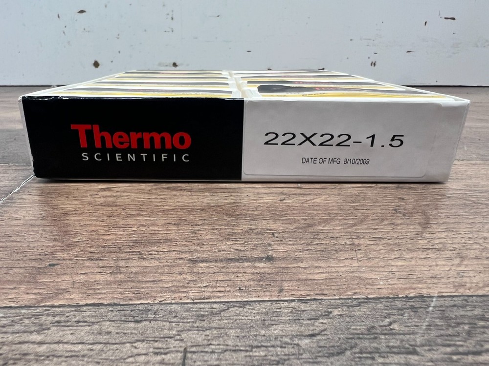 Thermo Microscope Cover Glass 22x22mm 10 Pack