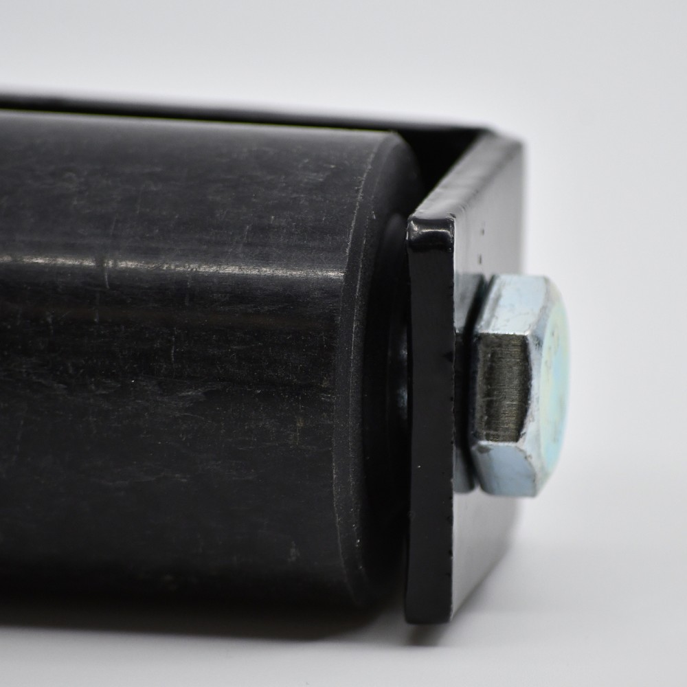 ALEKO Side Roller For Sliding Rolling Gate Black Guide With Bracket 2-inch