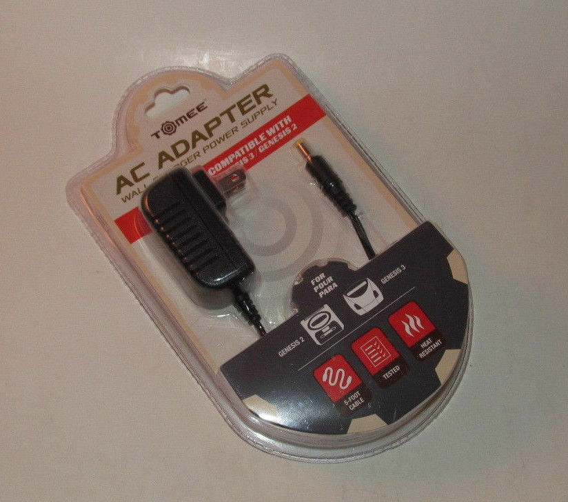 *NEW* Sega Genesis Model 2 Console System AV + AC Cable Power Cord RCA Bundle