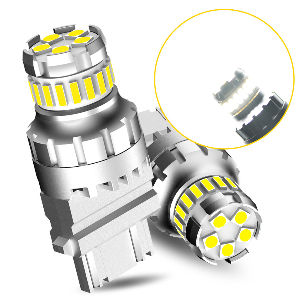 3157 LED Back Up Reverse Lights Bulbs White for Chevy Silverado 1500 1999-2013