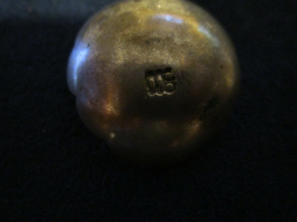 800 Silver Small Spoon, Asian/Indian Figural on Handle