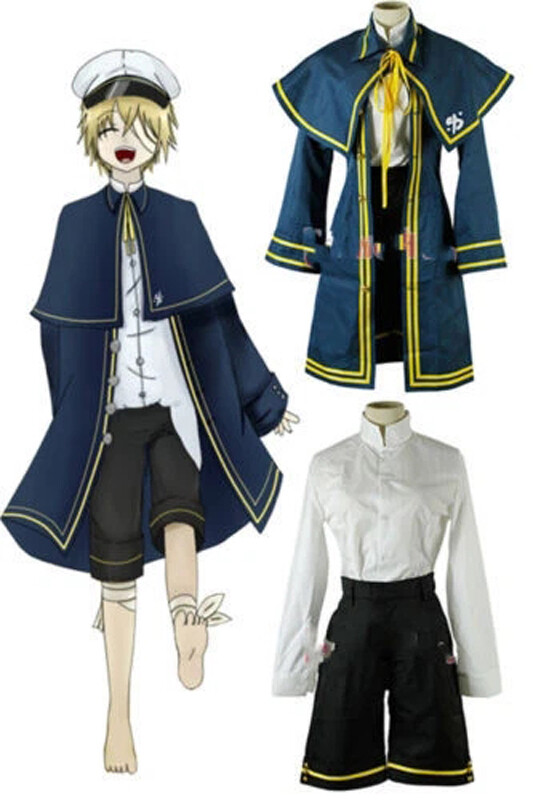 Oliver Default Naval Uniform Cosplay Equipped Costume