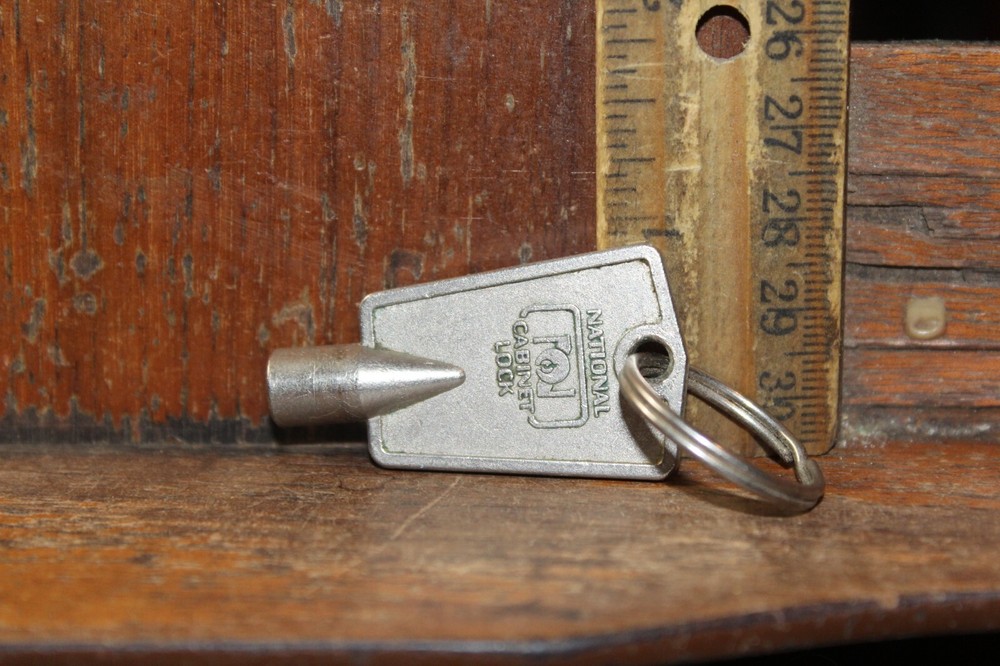 Vintage National Lock Freezer Key