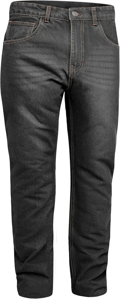 Men Engineered Protective Jeans Aramid Lining Motorcycle Biker Trousers
