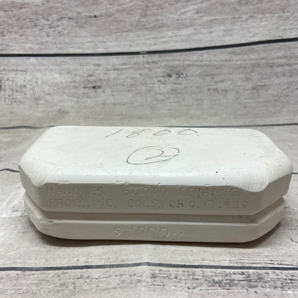 Vintage 1989 Scioto Ceramic Casting Mold Basket Handle #S-1800