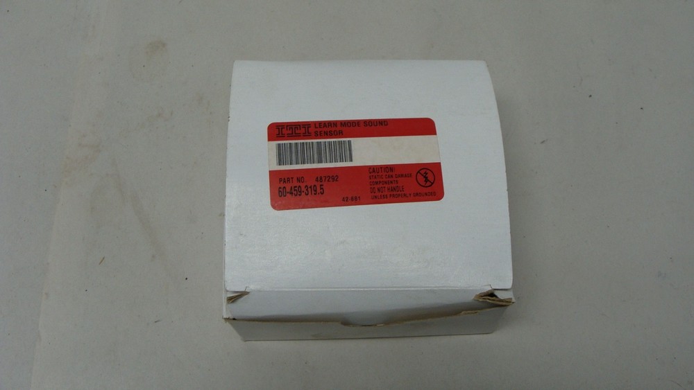 ITI 60-459-319.5 wireless "Learn Mode" sound sensor New NOS