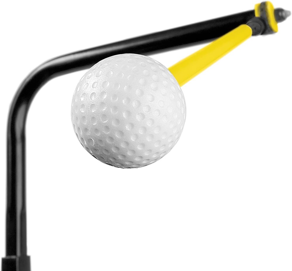 Pure Path Golf Swing Trainer - Instant Feedback & Correction in Yellow, Large