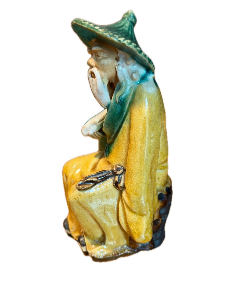 Antique Chinese Mudman - Wiseman