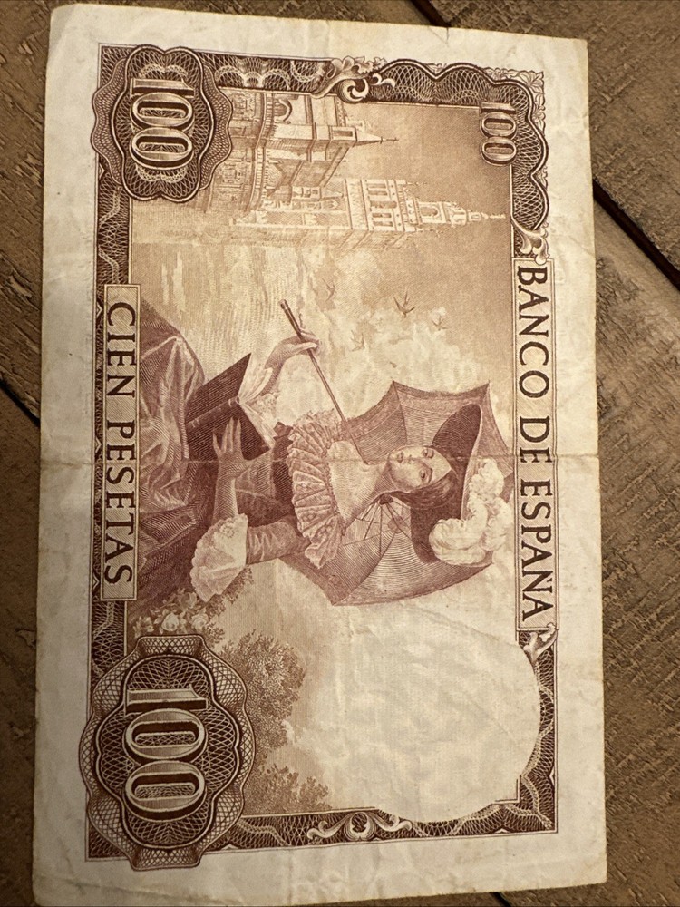 Spain 100 Pesetas Banknote