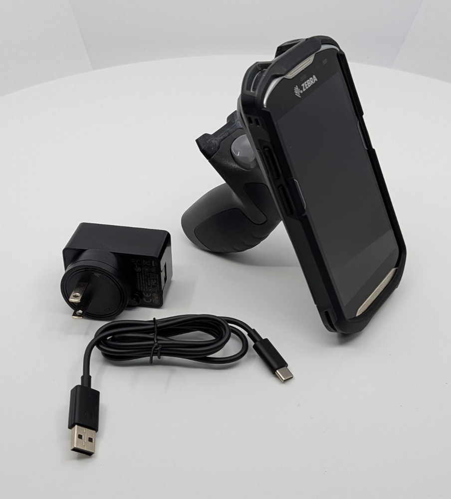 ✅Zebra TC510K Android Pistol-Grip Barcode Scanner 2D/1D/QR w/ Accessories!🔥⭐