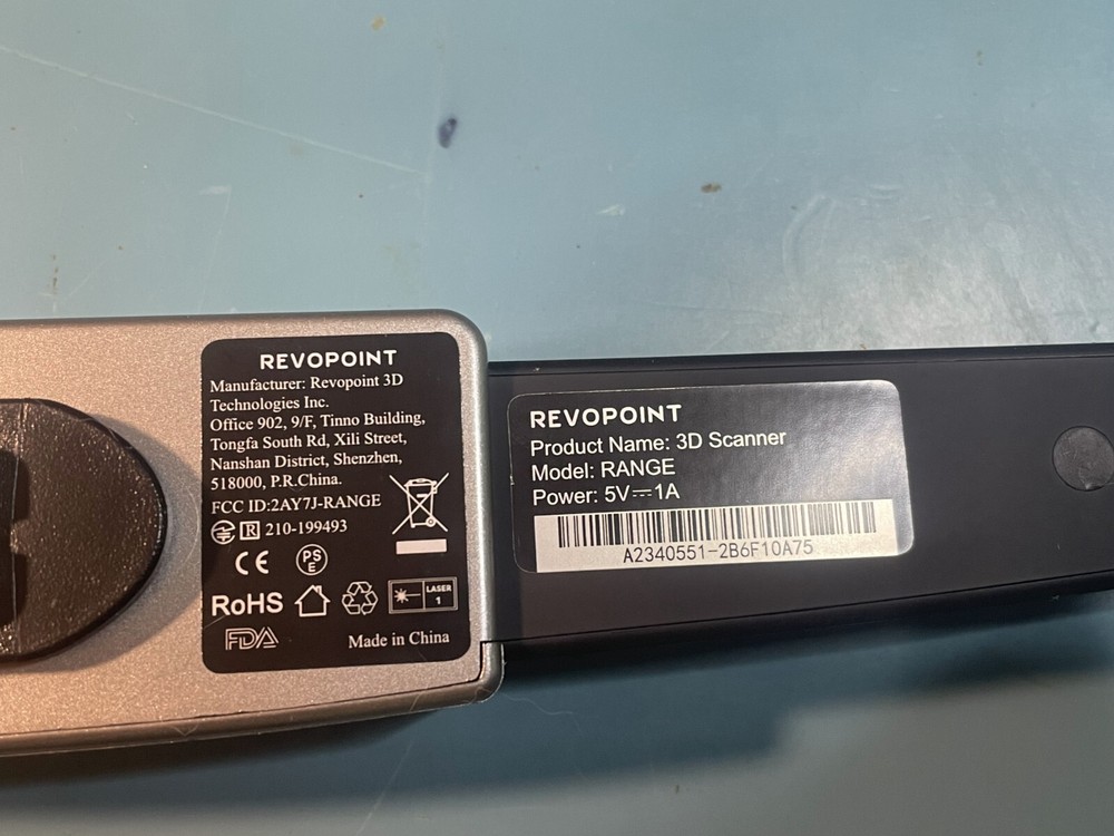 Revopoint 3D Scanners: Range, Mini, Stabilizer, Dual Axis Turn Table, Hard Case