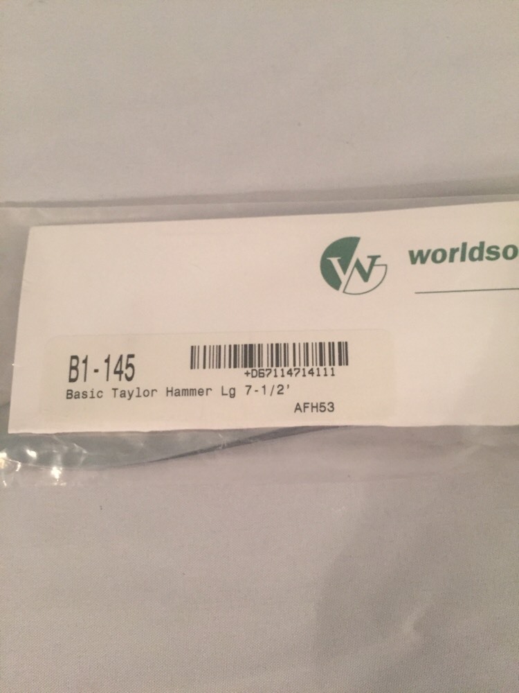 NEW WORLDSOURCE Taylor Percussion Reflex Hammer Large 7.5"