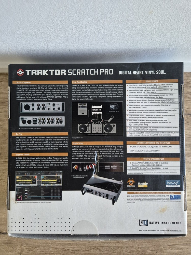 Native Instruments Traktor Scratch Pro