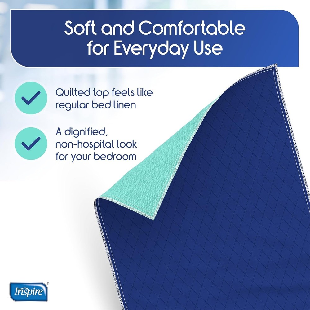 2-Pack Extra Large Waterproof Mattress Protector 34x54 - Comfortable & Washable